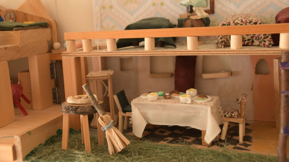 小さなお家、ドールハウスを作る|親子で楽しめるミニチュア 小さなお家、ドールハウスを作る|親子で楽しめるミニチュア