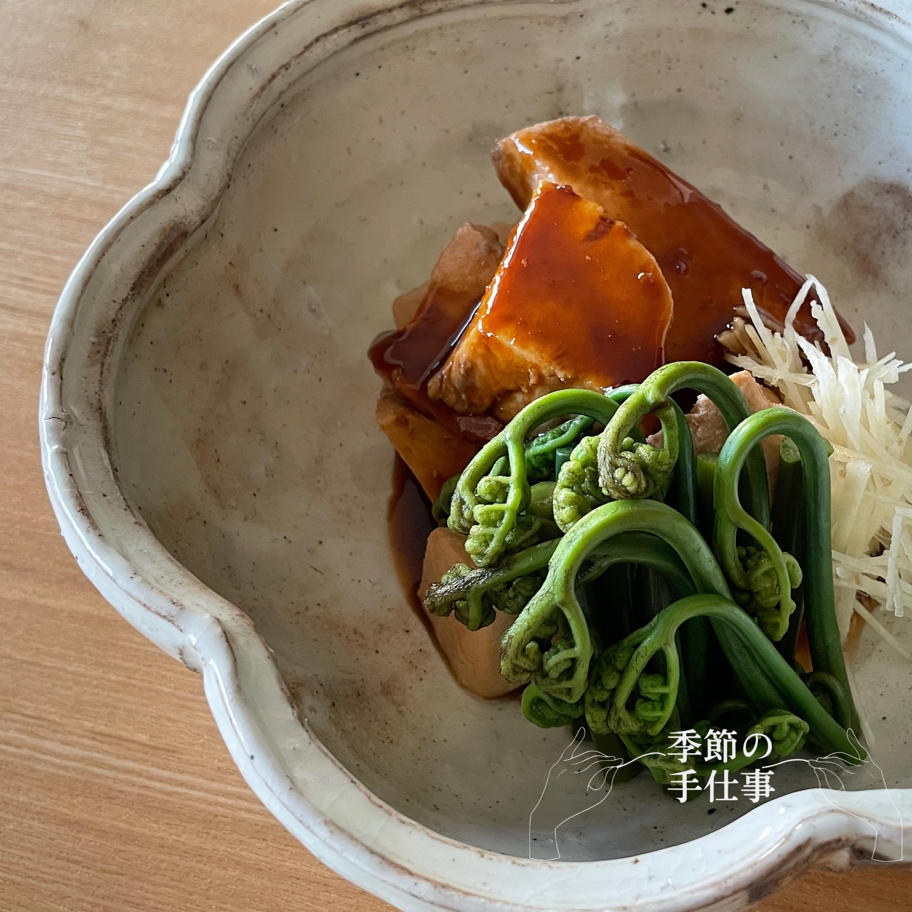 旬の食材：山菜 蕨（わらび）｜アク抜きと保存方法、簡単な食べ方
