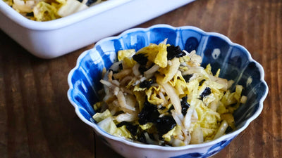 白菜のしらす海苔和え<span class="blog_title_sub">〜お弁当にも添えられる優しい簡単副菜レシピ〜</span>