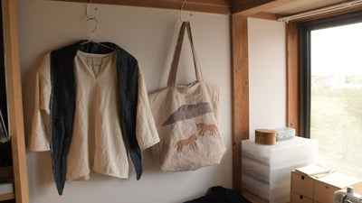 野良着について《シャツ編》<span class="blog_title_sub">〜作業や家事にぴったり、布の裁ち方と作り方〜</span>