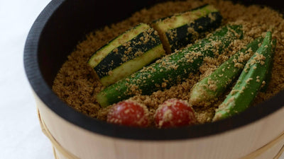 季節を味わう、糠漬け