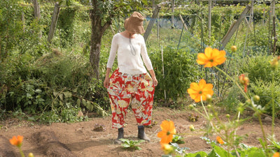 野良着について《もんぺ編》<span class="blog_title_sub">〜農作業に便利な手作りもんぺの特徴と作り方〜</span>