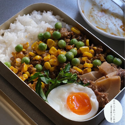 黄色で元気！とうもろこしのキーマカレー弁当