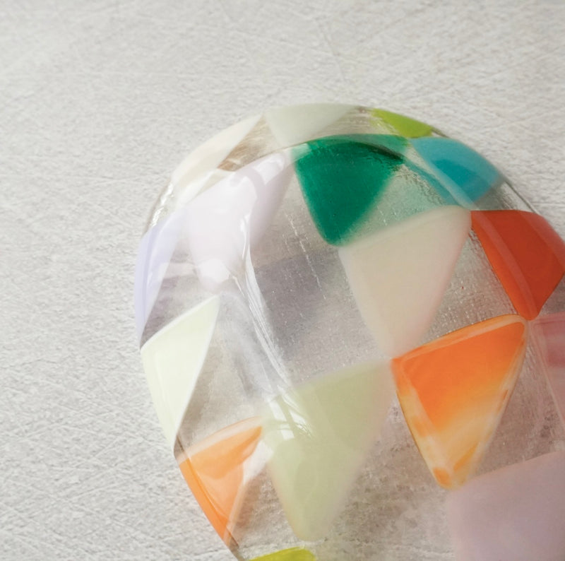 【天気雨】パッチワークオーバル皿 2種｜2025秋冬