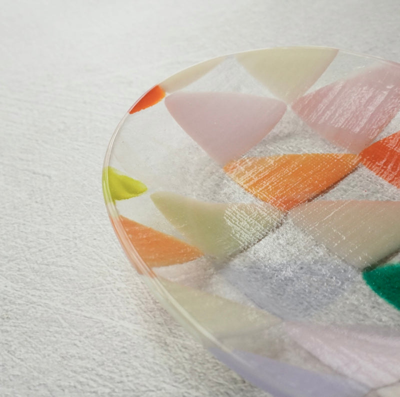 【天気雨】パッチワークオーバル皿 2種｜2025秋冬