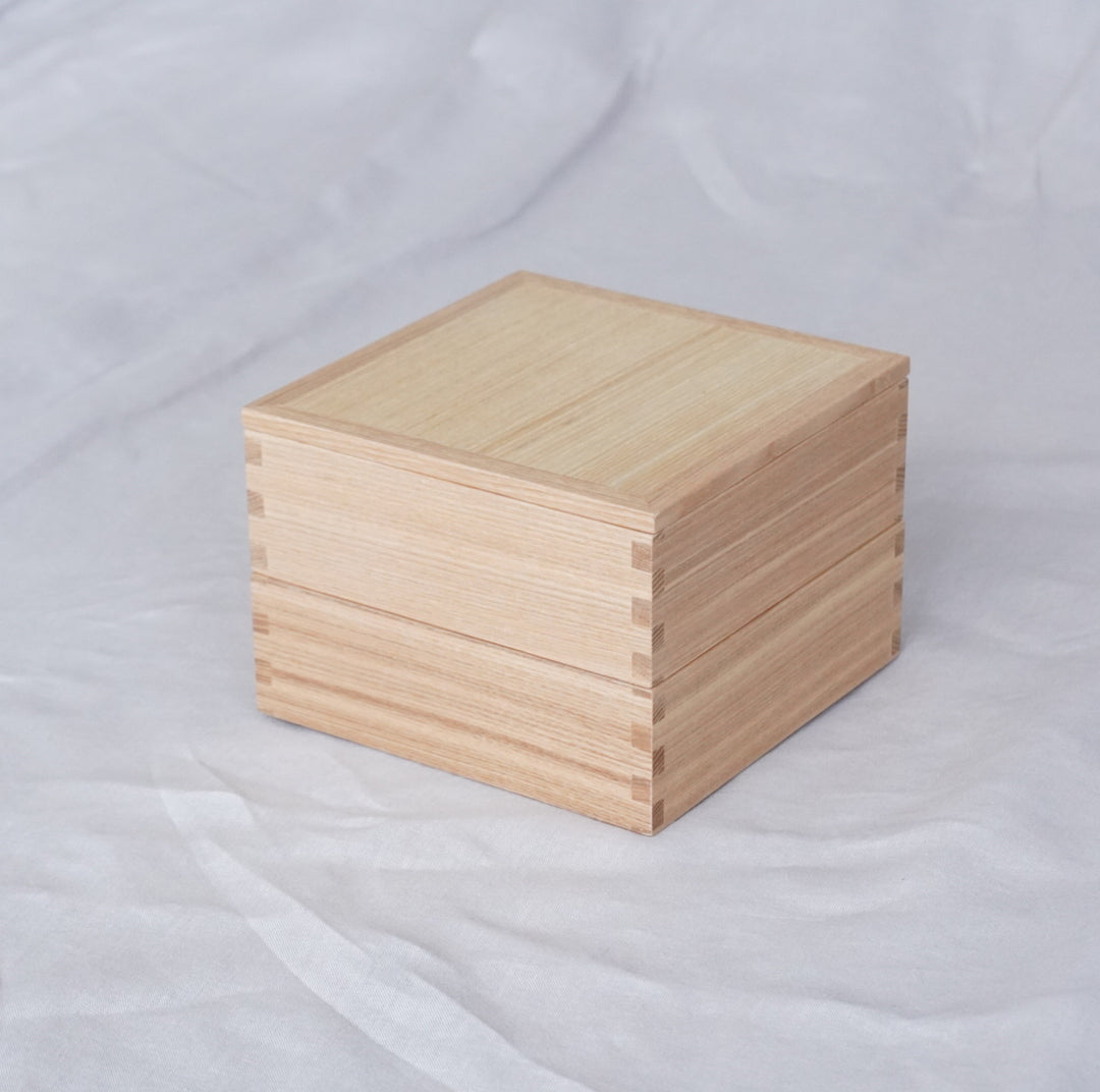 松屋漆器店】白木塗 三段重 5寸 – クラシコサエル