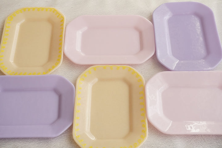 天気雨】隅切皿 – クラシコサエル