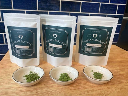 まにまに商店】FUJISAN MATCHA 飲み比べ3種セット｜茶筅なしでも本格